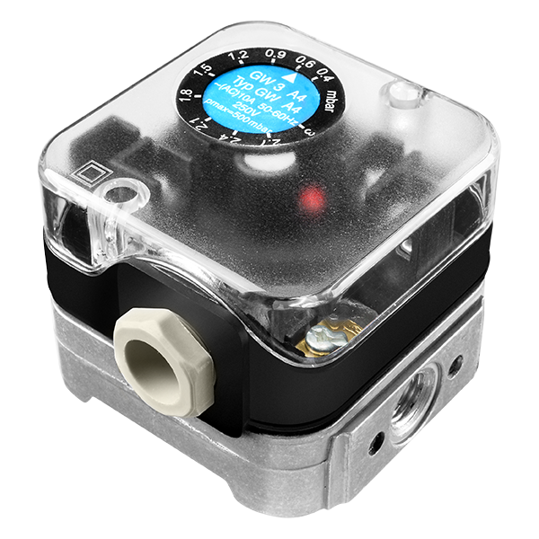 Gas and air pressure switches GW3 A4